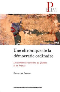 Une chronique de la démocratie ordinaire