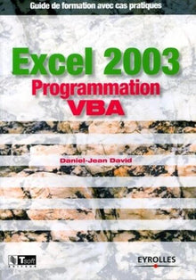 Excel 2003: Programmation VBA