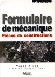 Formulaire de mécanique