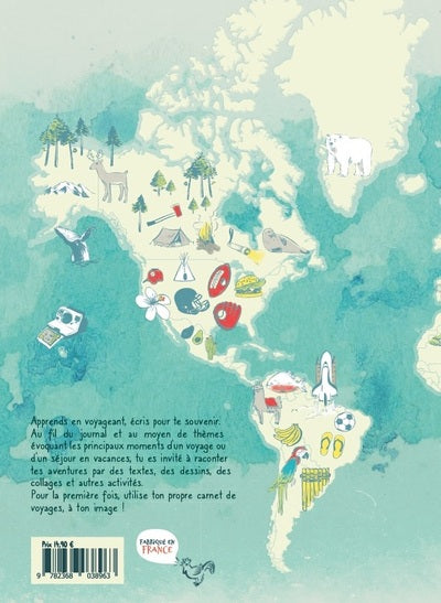 Voyage: Journal d'aventure