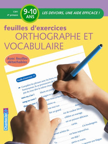 Devoirs Feuilles d'exercices Orthographe et Vocabulaire CM1