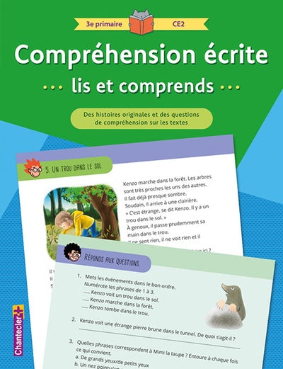 Compréhension écrite lis et comprends 3e primaire CE2 (vert)