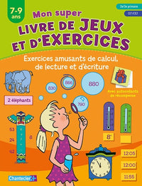 Mon super livre de jeux et d'exercices (7-9 ans)
