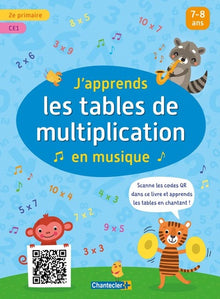 J'apprends les tables de multiplication en musique
