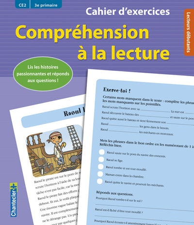 Compréhension à la lecture (CE2 3e primaire) (Mauve)
