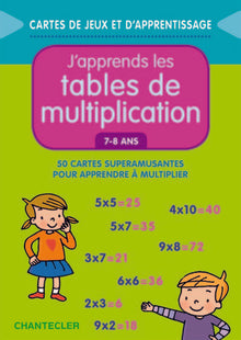 J'apprends les tables de multiplication
