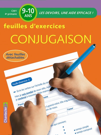 Devoirs - Feuilles d'exercices de conjugaison (9-10 ans)
