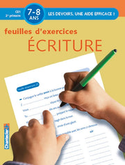 Devoirs - Feuilles d'exercices d'écriture (7-8 ans)