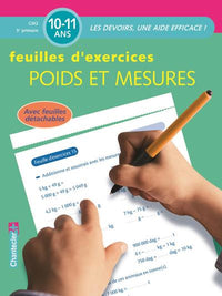 Feuilles d'exercices Poids et Mesures