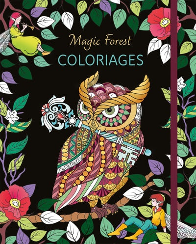 Magic forest coloriages