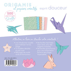 Origamis et papiers créatifs - Esprit douceur