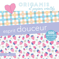 Origamis et papiers créatifs - Esprit douceur