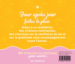 Calendrier Jour après jour - Mes pensées positives
