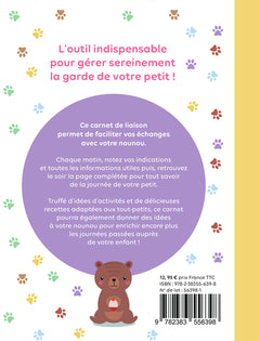Carnet de liaison avec ma nounou