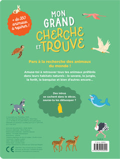 Les animaux du monde - Mon grand cherche et trouve