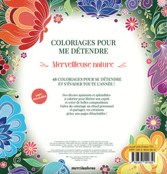 Merveilleuse nature - Coloriages pour me détendre