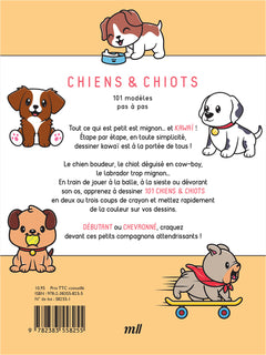 Dessiner kawaï - Chiens et Chiots