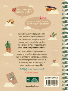 Mon carnet de bord - Mission : protéger la planète