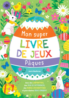 Mon super livre de jeux - Pâques
