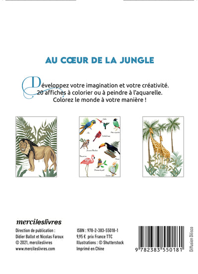 Au coeur de la jungle (affiches)