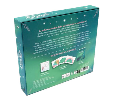 Mon coffret Pendule en quartz rose - Découvrez les mystères de la radiesthésie