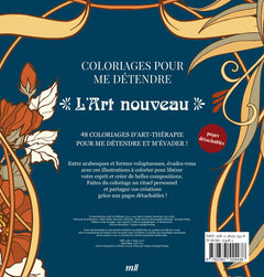 L'Art nouveau - Coloriages pour me détendre