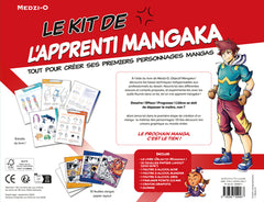 Le kit de l'apprenti mangaka - la première étape vers ton manga ! (coffret)
