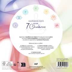 Coffret - Harmoniser mes 7 chakras - Le bien-être par les pierres