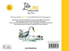 Lilo ne veut pas mettre la tête sous l'eau