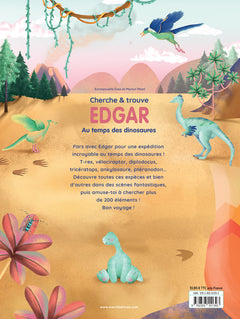 Cherche & trouve Edgar Au temps des dinosaures
