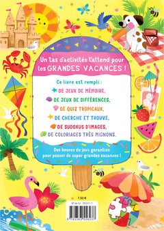 Mon super livre de jeux - Vacances d'été