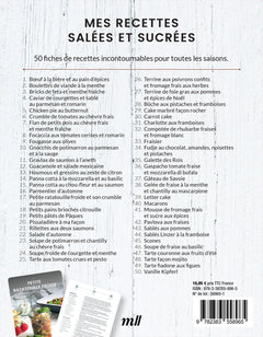Coffret - Mes recettes salées et sucrées