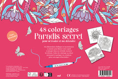 Coffret coloriage - Paradis secret