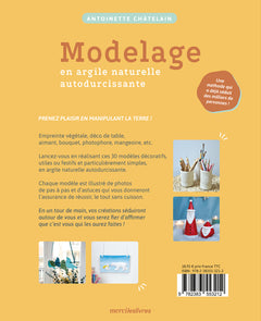 Modelage en argile naturelle autodurcissante