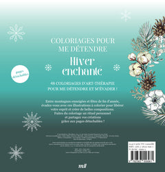 Hiver enchanté - Coloriages pour me détendre
