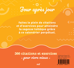 Calendrier Jour après jour - Principes toltèques