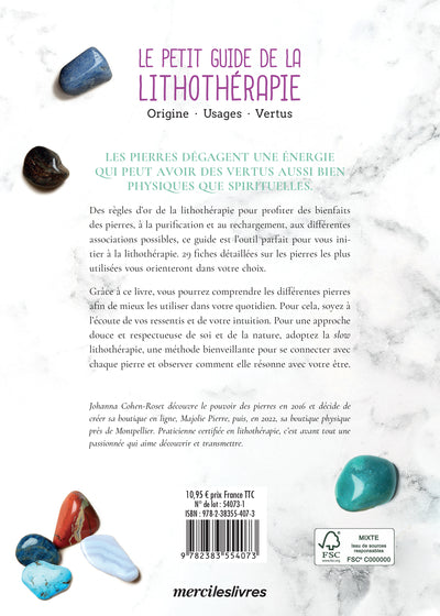 Le petit guide de la lithothérapie