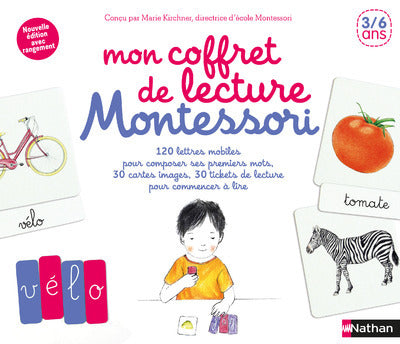 Mon coffret de lecture Montessori 3/6 ans