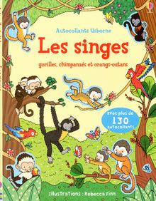 Les singes - Autocollants