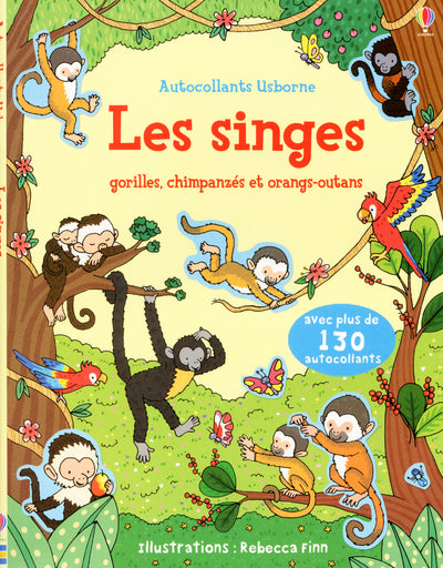 Les singes - Autocollants