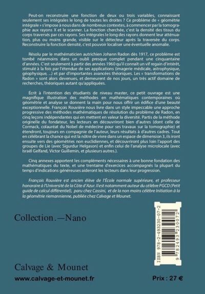 Transformations de Radon