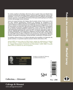 Théorie des ensembles comme fondement des mathématiques (2)