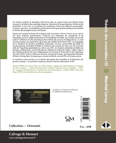 Théorie des ensembles comme fondement des mathématiques (2)