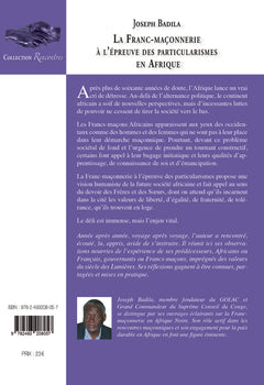 La franc-maçonnerie à l'épreuve des praticularismes en Afrique