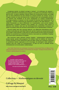 Topologie, calcul différentiel et variable complexe