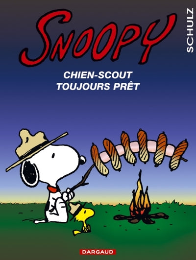 SNOOPY, CHIEN-SCOUT TOUJOURS PRET