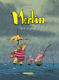 Merlin va à la plage