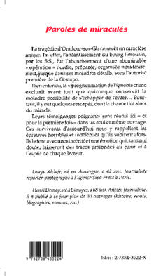 Paroles de miraculés