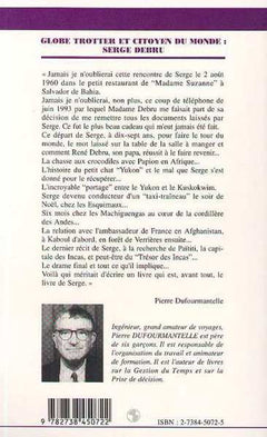 Globe-trotter et citoyen du monde : Serge Debru