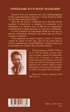 Itinéraire d'un petit mandarin